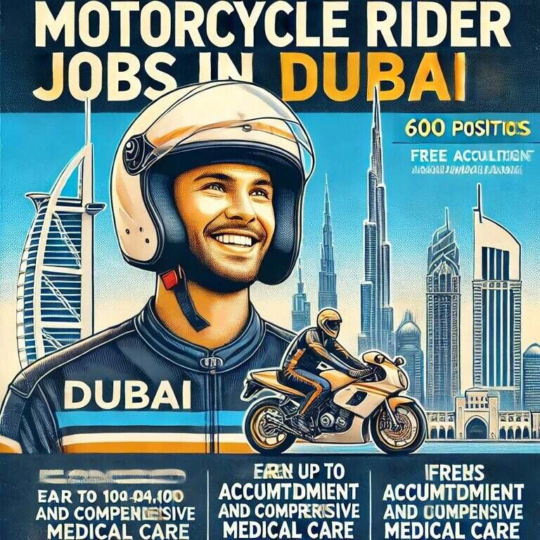 600 Motorcycle Rider Jobs in Dubai Your Ticket to a Life-Changing Opportunity